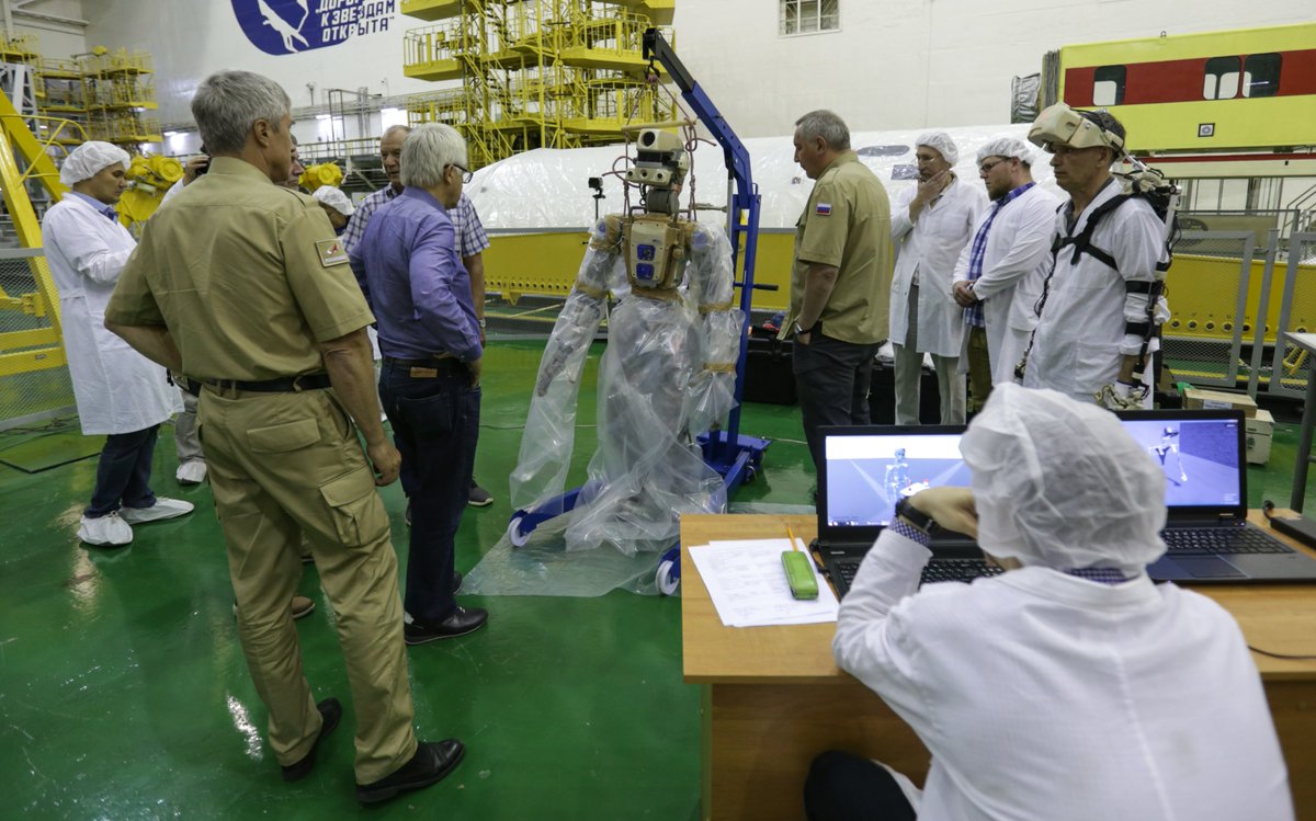 Совет главных конструкторов по российскому сегменту МКС разрешил запуск корабля «Союз МС-14» с роботом FEDOR - 5 Совет главных конструкторов по российскому сегменту МКС разрешил запуск корабля «Союз МС-14» с роботом FEDOR - 5