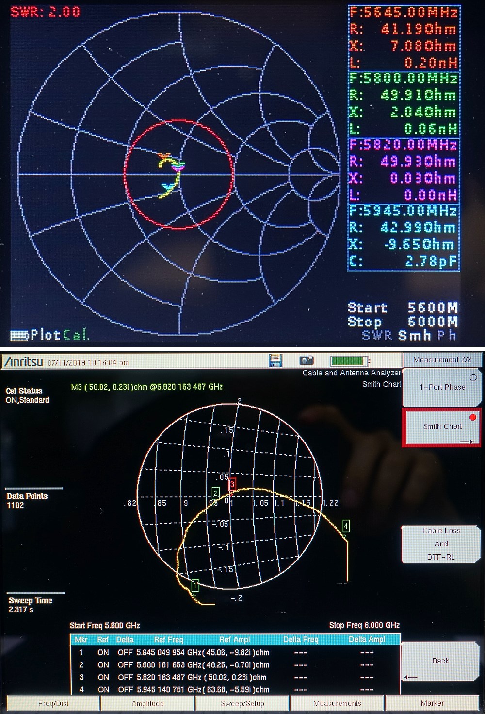 Сравнительный обзор портативных СВЧ приборов Arinst vs Anritsu - 27 image