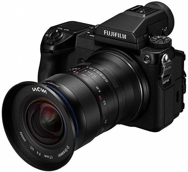 Начат прием предварительных заказов на объектив Laowa 17mm f/4 GFX Zero-D для среднеформатных камер Fujifilm GFX