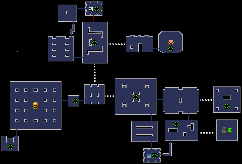 Как генерируются подземелья в Enter The Gungeon - 13