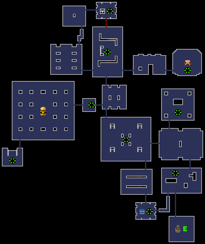 Как генерируются подземелья в Enter The Gungeon - 2