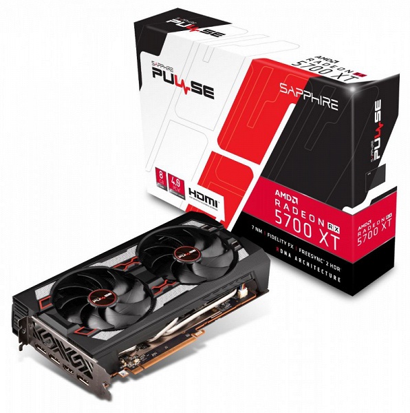 Sapphire Radeon RX 5700 XT Pulse — два огромных вентилятора и цена в 430 фунтов стерлингов