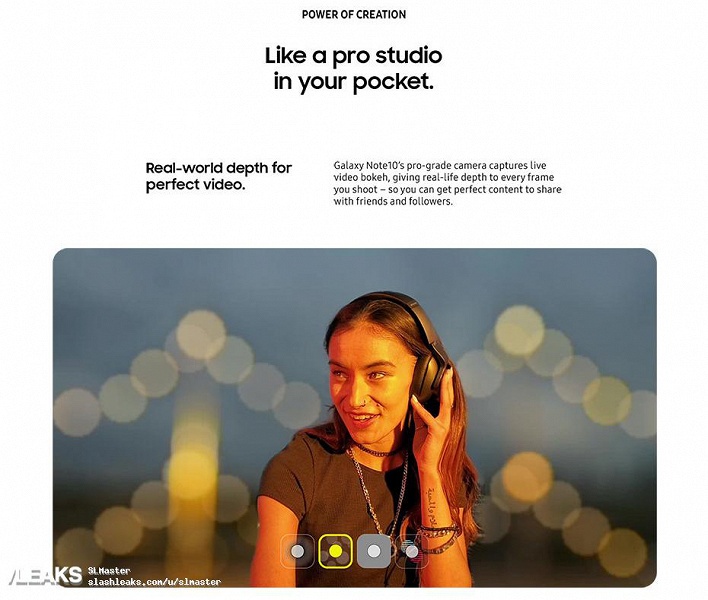 Фотогалерея дня: живые фото и промо-изображения Samsung Galaxy Note10 и Galaxy Note10+