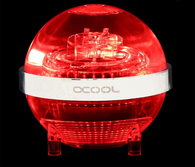 Alphacool Eisball: оригинальный резервуар-сфера для СЖО