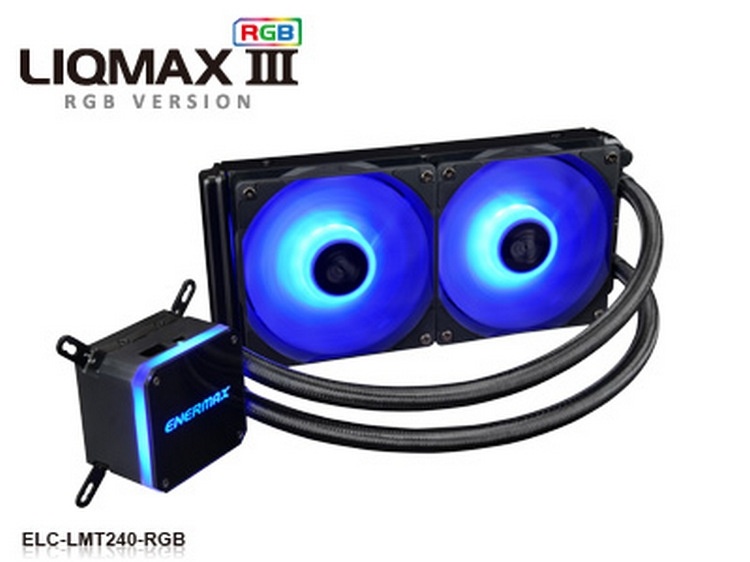 Enermax Liqmax III RGB: необслуживаемые процессорные СЖО с многоцветной подсветкой