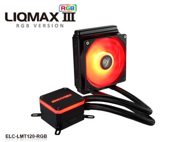 Enermax Liqmax III RGB: необслуживаемые процессорные СЖО с многоцветной подсветкой Enermax Liqmax III RGB: необслуживаемые процессорные СЖО с многоцветной подсветкой