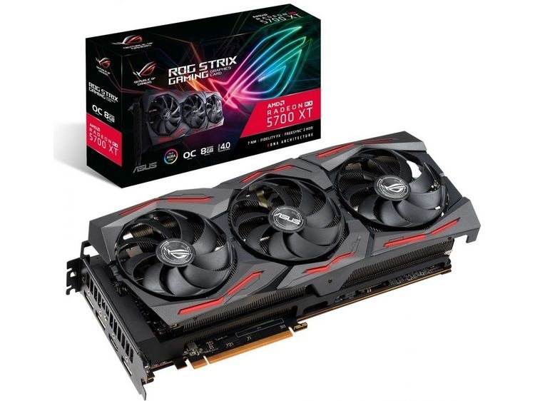 Графический процессор в ASUS ROG Strix Radeon RX 5700 XT разогнан выше 2 ГГц «из коробки»