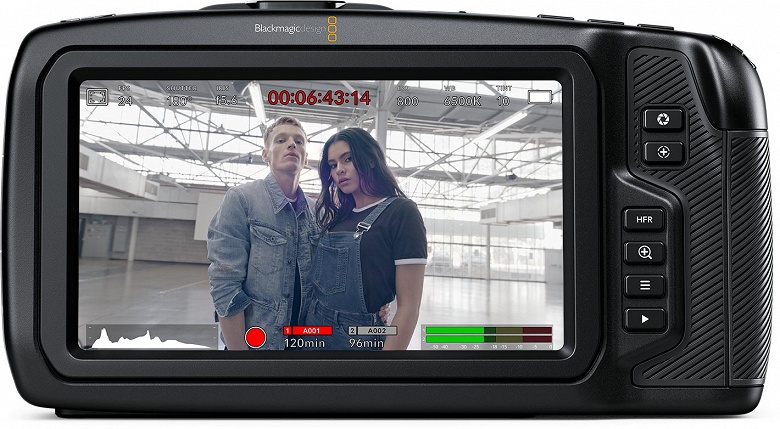 Представлена камера Blackmagic Pocket Cinema Camera 6K - 3 Представлена камера Blackmagic Pocket Cinema Camera 6K