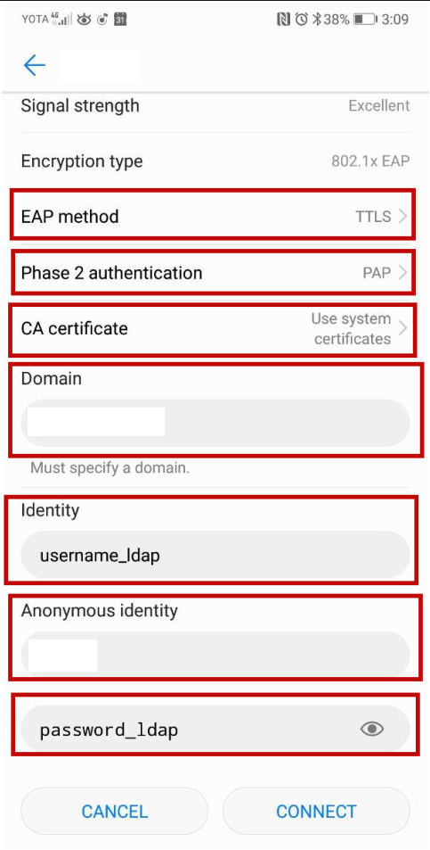 WiFi Enterprise. FreeRadius + FreeIPA + Ubiquiti - 16