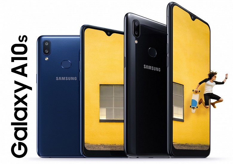 Новый бестселлер. Samsung представила официально смартфон Galaxy A10s