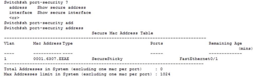 Тренинг Cisco 200-125 CCNA v3.0. День 15. Медленная связь и функция Port Security - 21