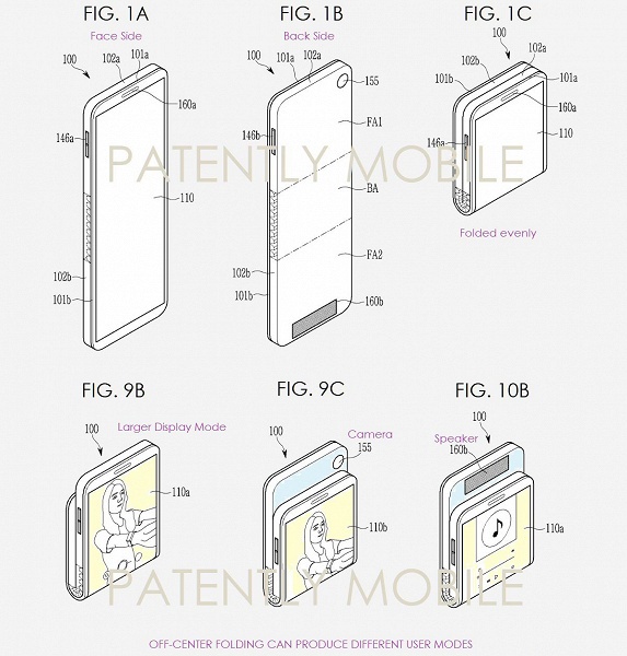 Samsung заново изобретает складной телефон - 1 Samsung заново изобретает складной телефон