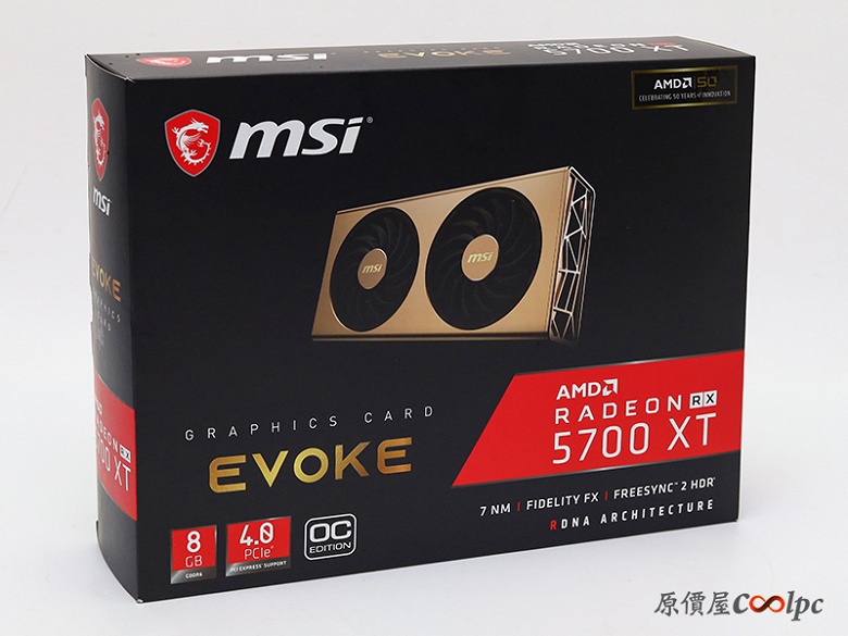 Фотогалерея дня: 3D-карта MSI Radeon RX 5700 XT EVOKE OC