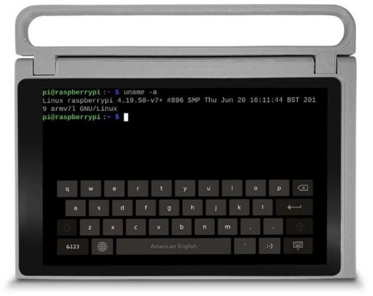 CutiePi: планшет на основе модуля Raspberry Pi Compute Module 3 Lite