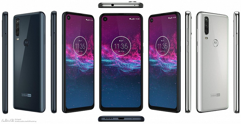 Motorola One Action со всех сторон