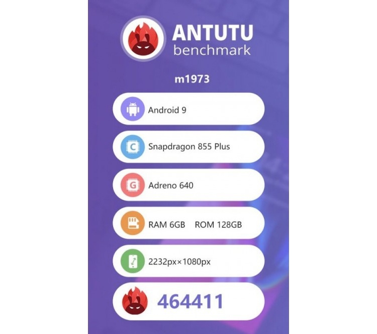 Мощный смартфон Meizu 16s Pro показался в бенчмарке AnTuTu