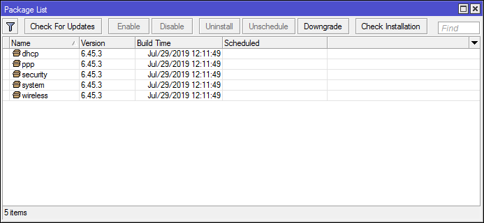 Проблема с обновлением MikroTik RouterOS на роутерах с 16MB FLASH - 6 Проблема с обновлением MikroTik RouterOS на роутерах с 16MB FLASH - 6