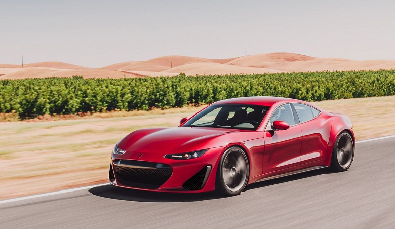 Электрический суперкар Draco GTE получит четыре мотора суммарной мощностью 1200 л.с. - 1 Электрический суперкар Draco GTE получит четыре мотора суммарной мощностью 1200 л.с.