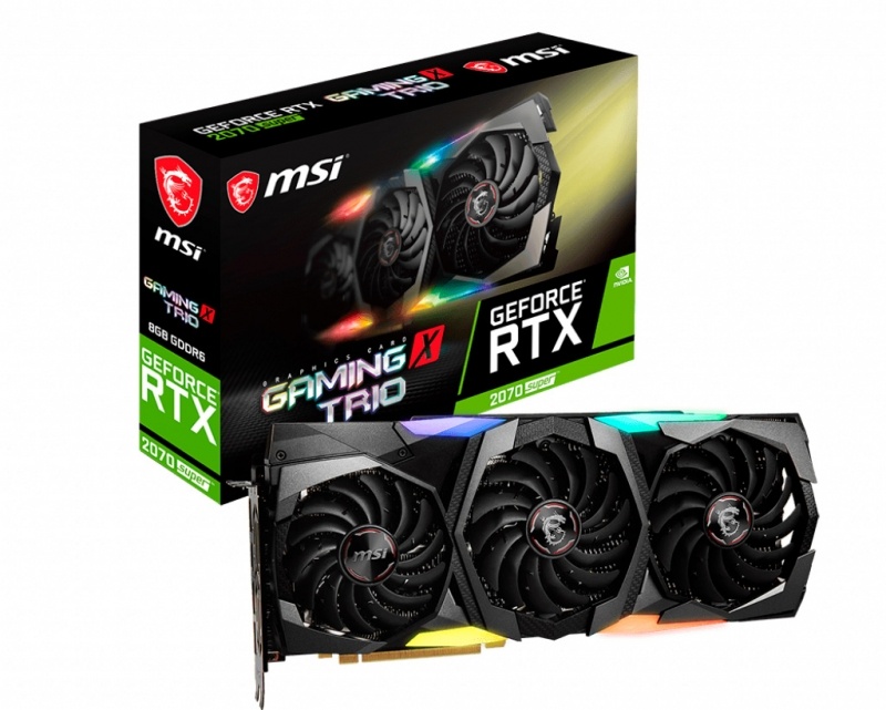 Новая статья: Обзор видеокарты MSI GeForce RTX 2070 SUPER Gaming X Trio: монстр в вашем компьютере