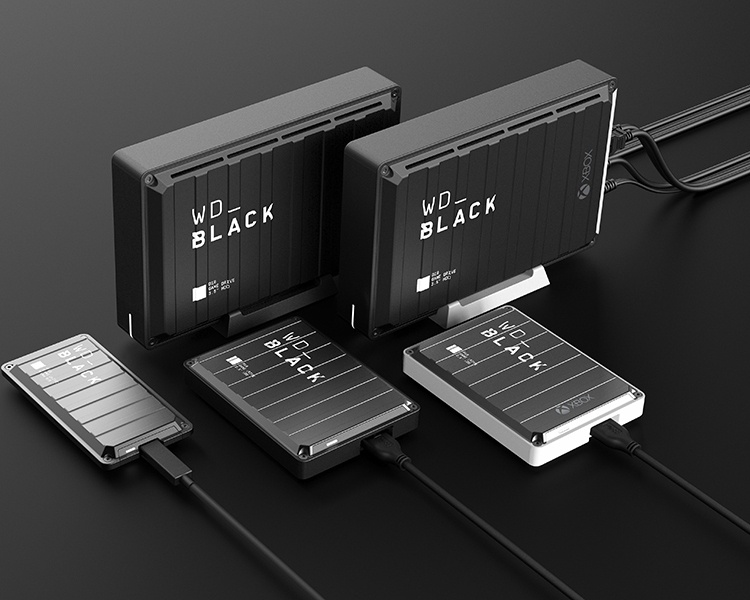 WD_Black P50: первый в отрасли SSD-накопитель с интерфейсом USB 3.2 Gen 2×2