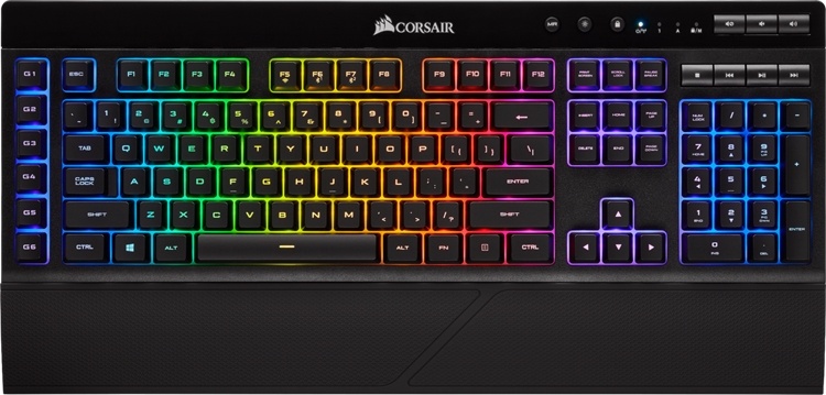 Клавиатура Corsair K57 RGB может подключаться к ПК тремя способами