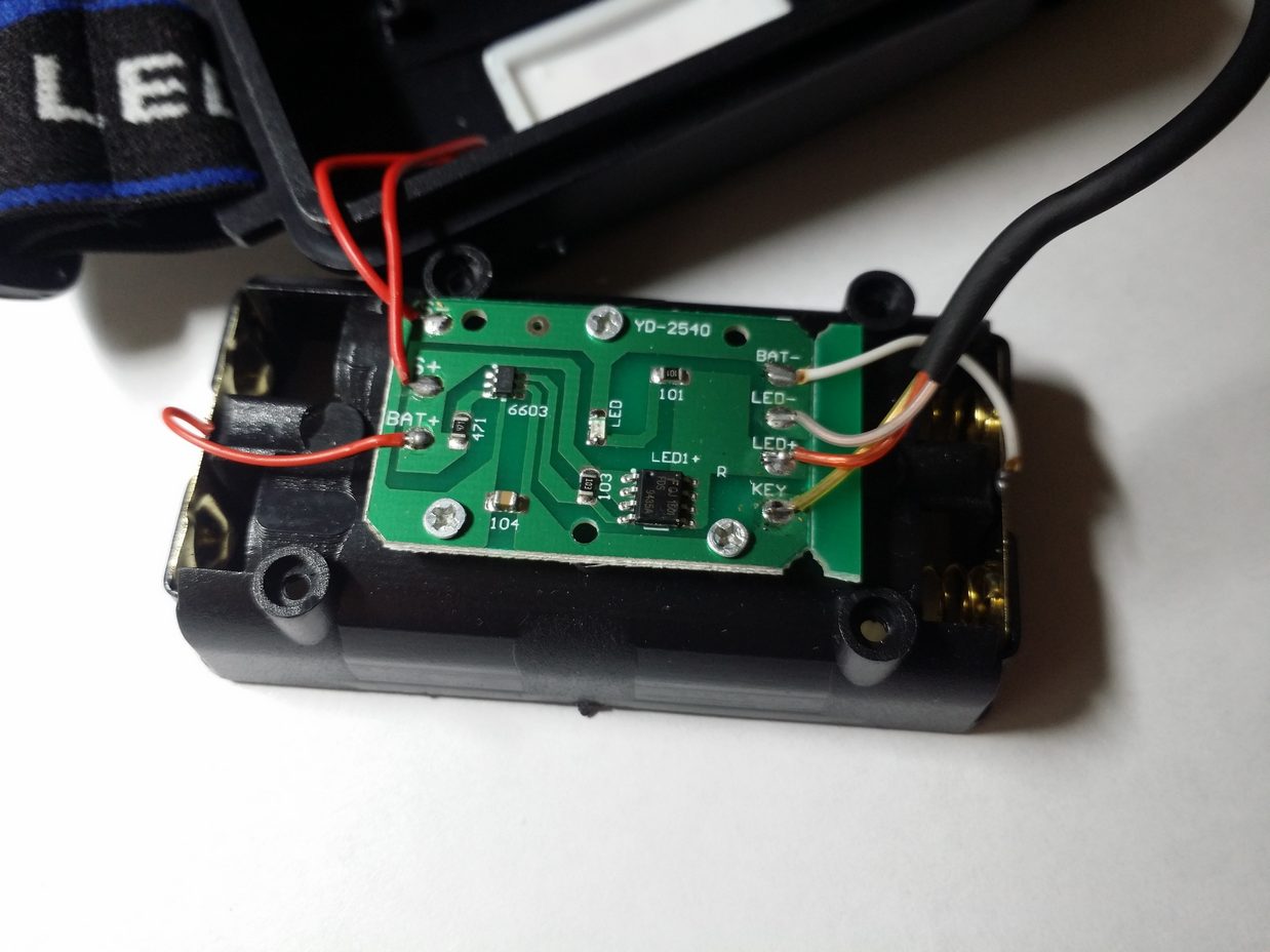 TinyFL — драйвер фонарика на микроконтроллере - 3