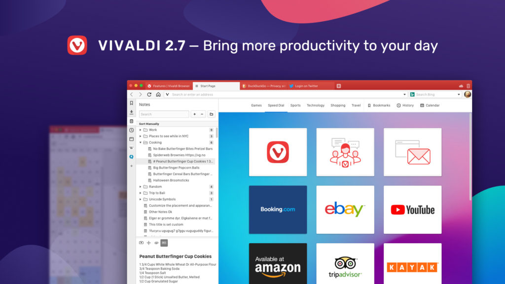 Vivaldi 2.7 — Кипучая жизнь в тишине - 1