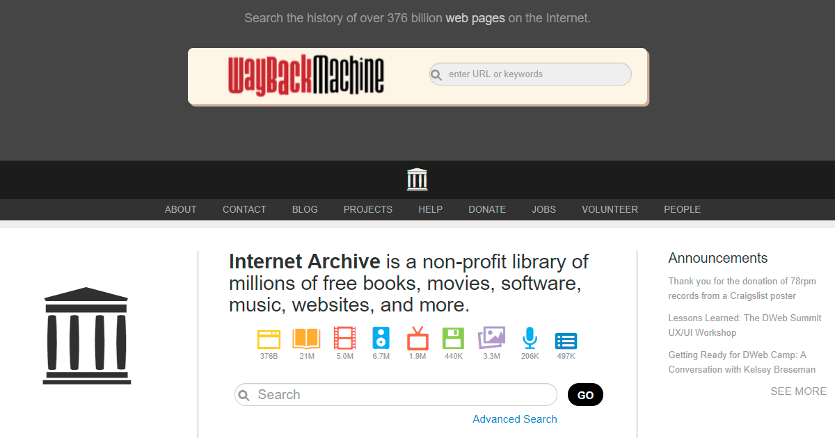АЗАПИ хочет навечно заблокировать Internet Archive - 1