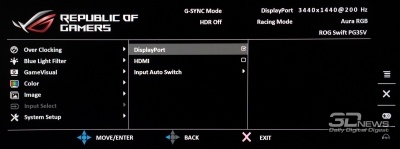 Новая статья: Обзор игрового UWQHD-монитора ASUS ROG Swift PG35VQ: новый этап развития Новая статья: Обзор игрового UWQHD-монитора ASUS ROG Swift PG35VQ: новый этап развития