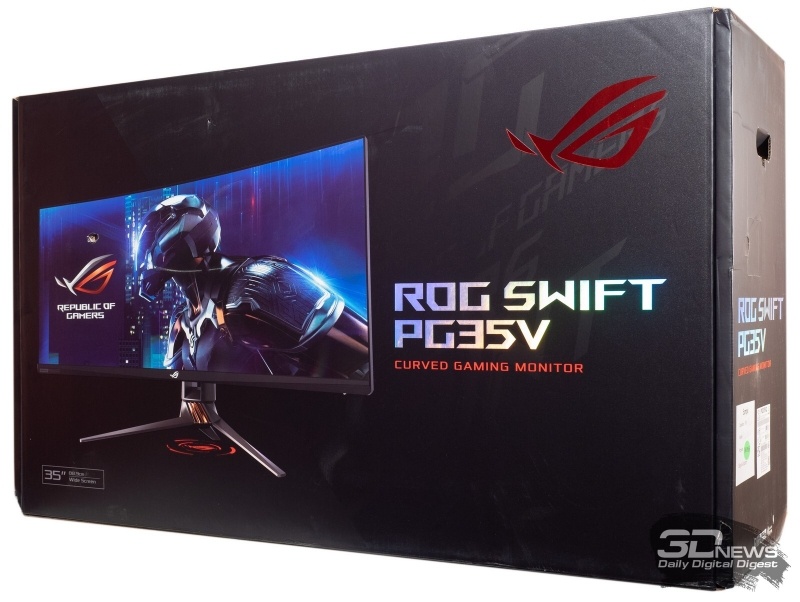 Новая статья: Обзор игрового UWQHD-монитора ASUS ROG Swift PG35VQ: новый этап развития