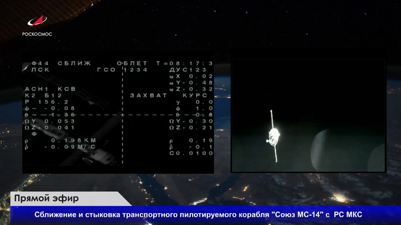 Корабль «Союз МС-14» с роботом FEDOR (Skybot F-850) не смог пристыковаться к МКС - 9