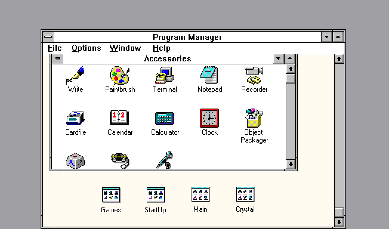Древности: Windows 3.1 и жизнь без кнопки «Пуск» - 6