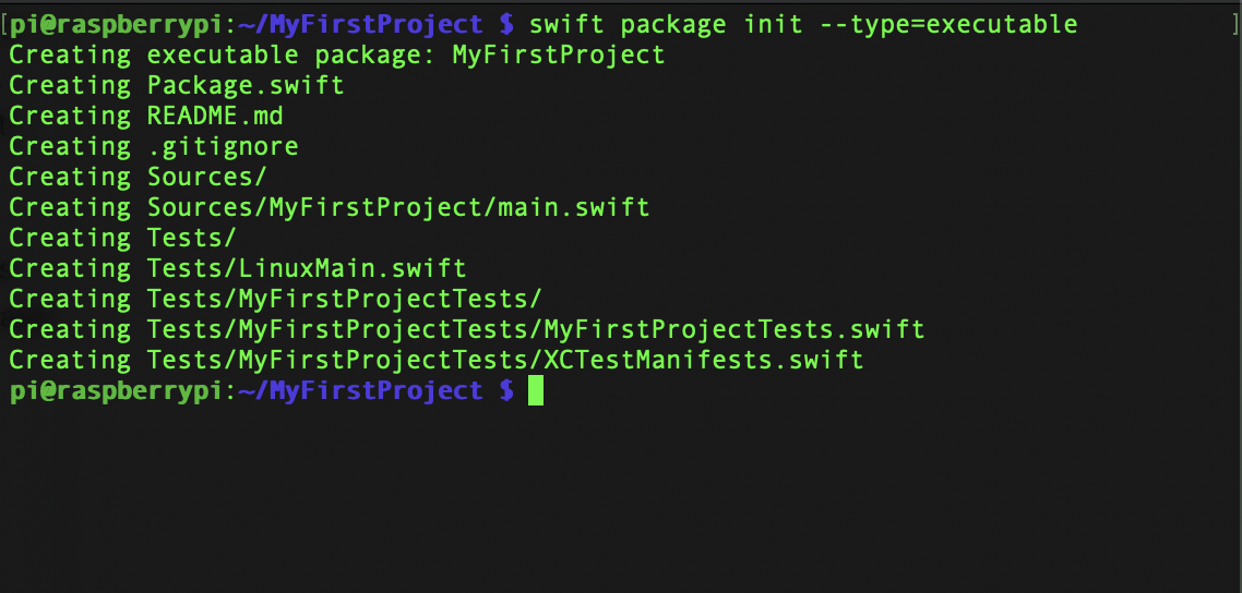 Язык программирования Swift на Raspberry Pi - 9