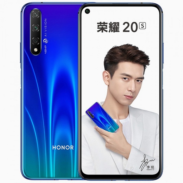 Новый флагман Honor 20S предстал на официальных рендерах