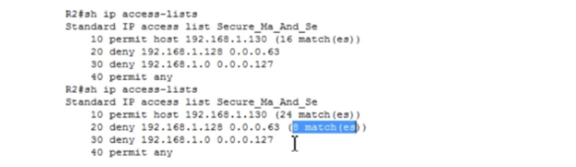 Тренинг Cisco 200-125 CCNA v3.0. День 27. Введение в AСL. Часть 2 - 10