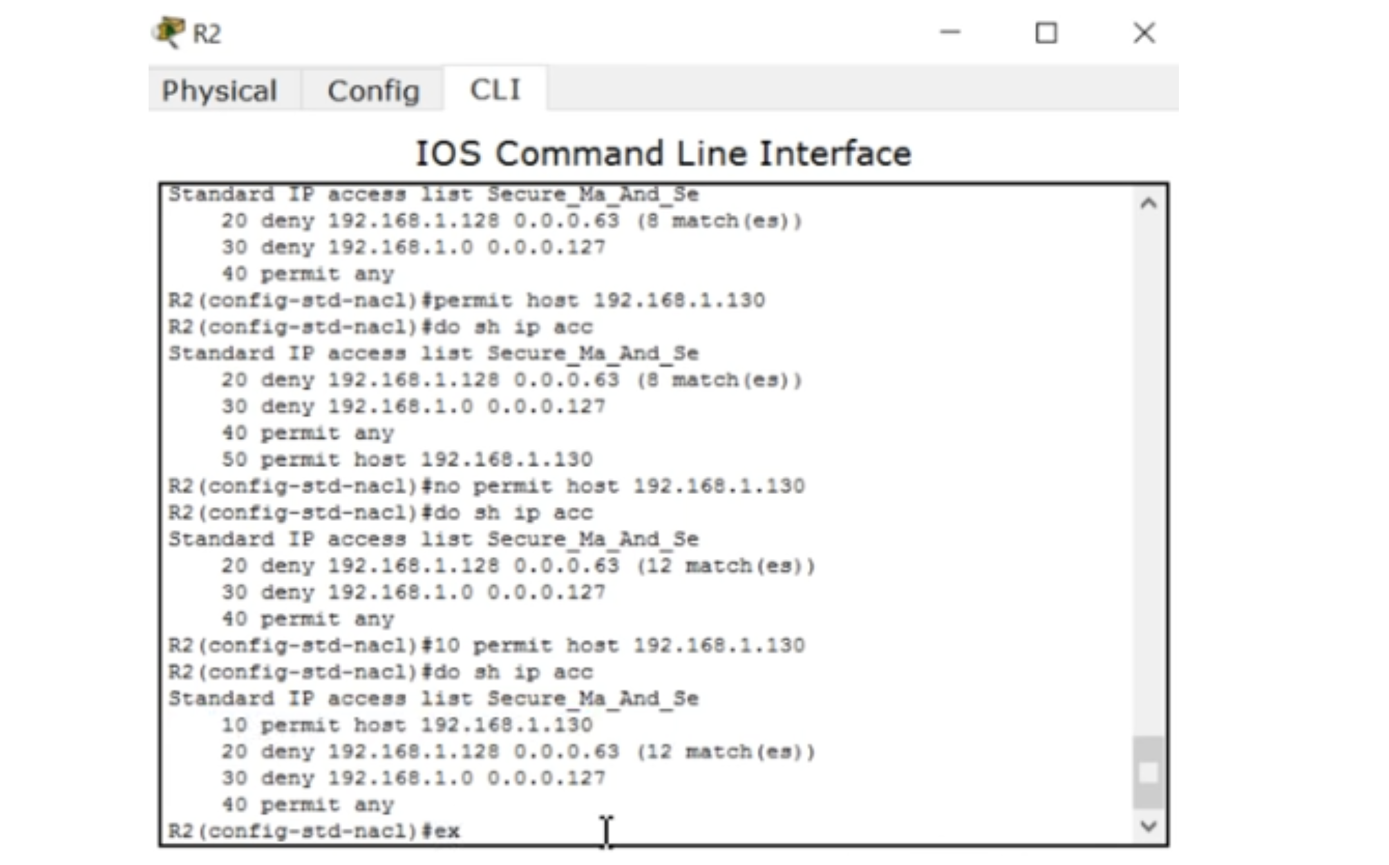 Тренинг Cisco 200-125 CCNA v3.0. День 27. Введение в AСL. Часть 2 - 12