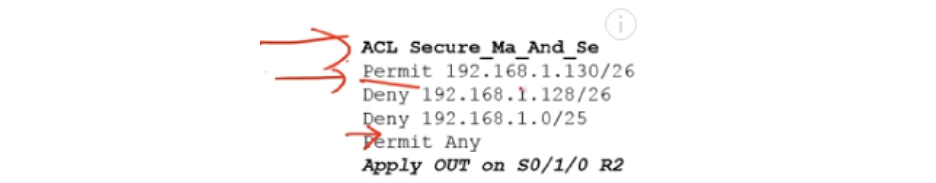 Тренинг Cisco 200-125 CCNA v3.0. День 27. Введение в AСL. Часть 2 - 7