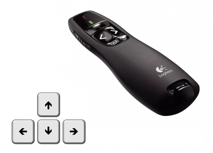 Презентация приложения для проведения презентаций - 4 Стрелочки