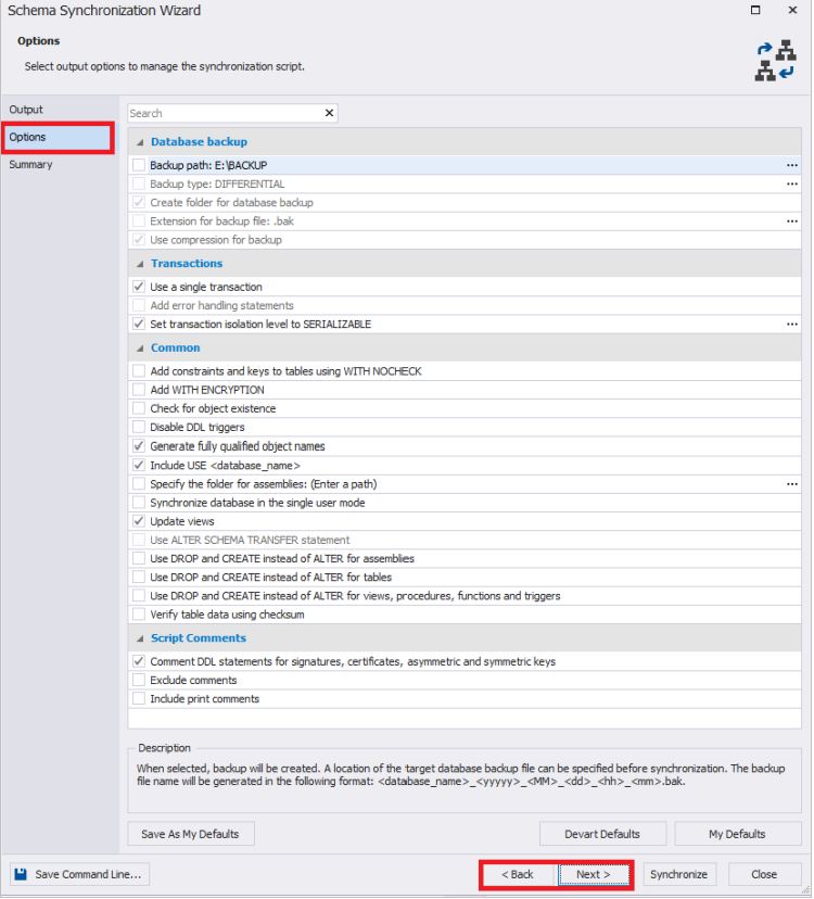Сравнение компараторов для синхронизации схем и данных баз данных MS SQL Server - 18 Сравнение компараторов для синхронизации схем и данных баз данных MS SQL Server - 18