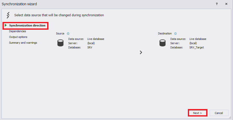 Сравнение компараторов для синхронизации схем и данных баз данных MS SQL Server - 56 Сравнение компараторов для синхронизации схем и данных баз данных MS SQL Server - 56