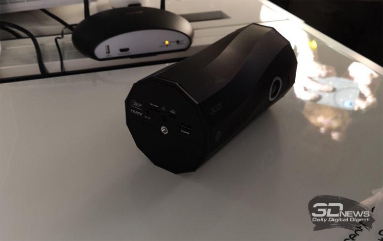 IFA 2019: Acer представила цилиндрический проектор для смартфонов и вертикальных видео IFA 2019: Acer представила цилиндрический проектор для смартфонов и вертикальных видео