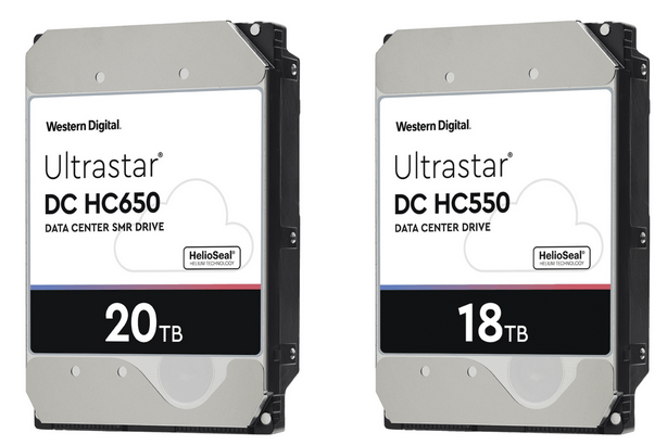 До конца года Western Digital начнёт поставки HDD объёмом 20 ТБ