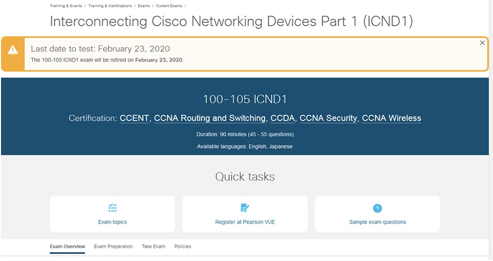 Тренинг Cisco 200-125 CCNA v3.0. День 33. Подготовка к сдаче экзамена ICND1 - 5