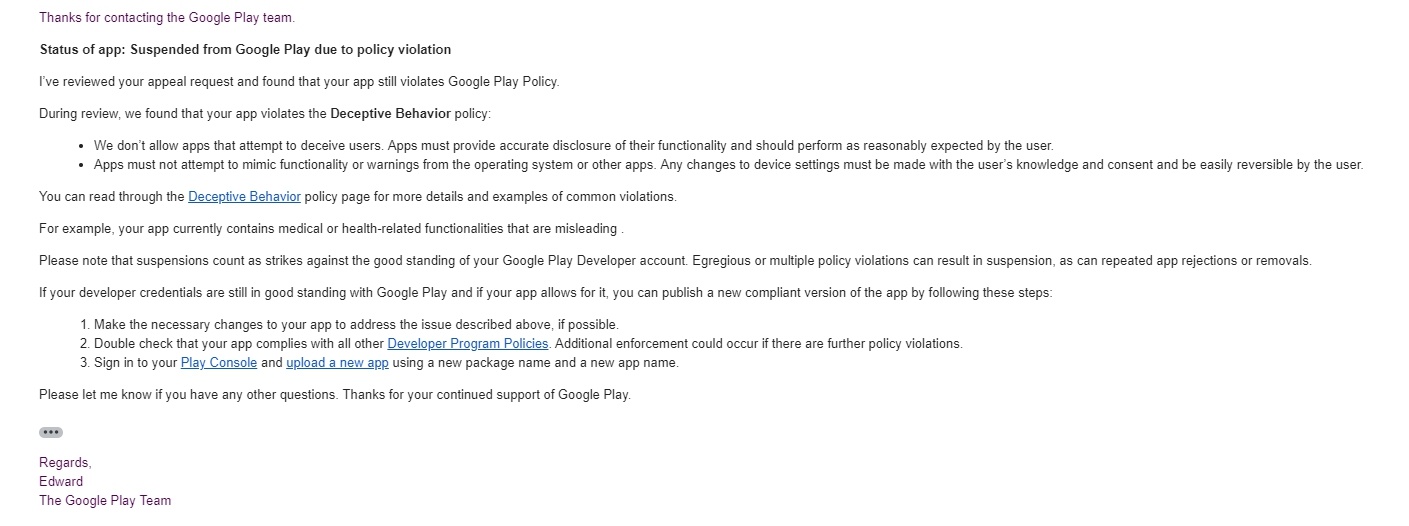 Восстание машин началось. Google Play - 4