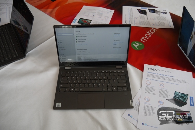 IFA 2019: россыпь ноутбуков-трансформеров Lenovo Yoga с диагональю от 13″ до 15″