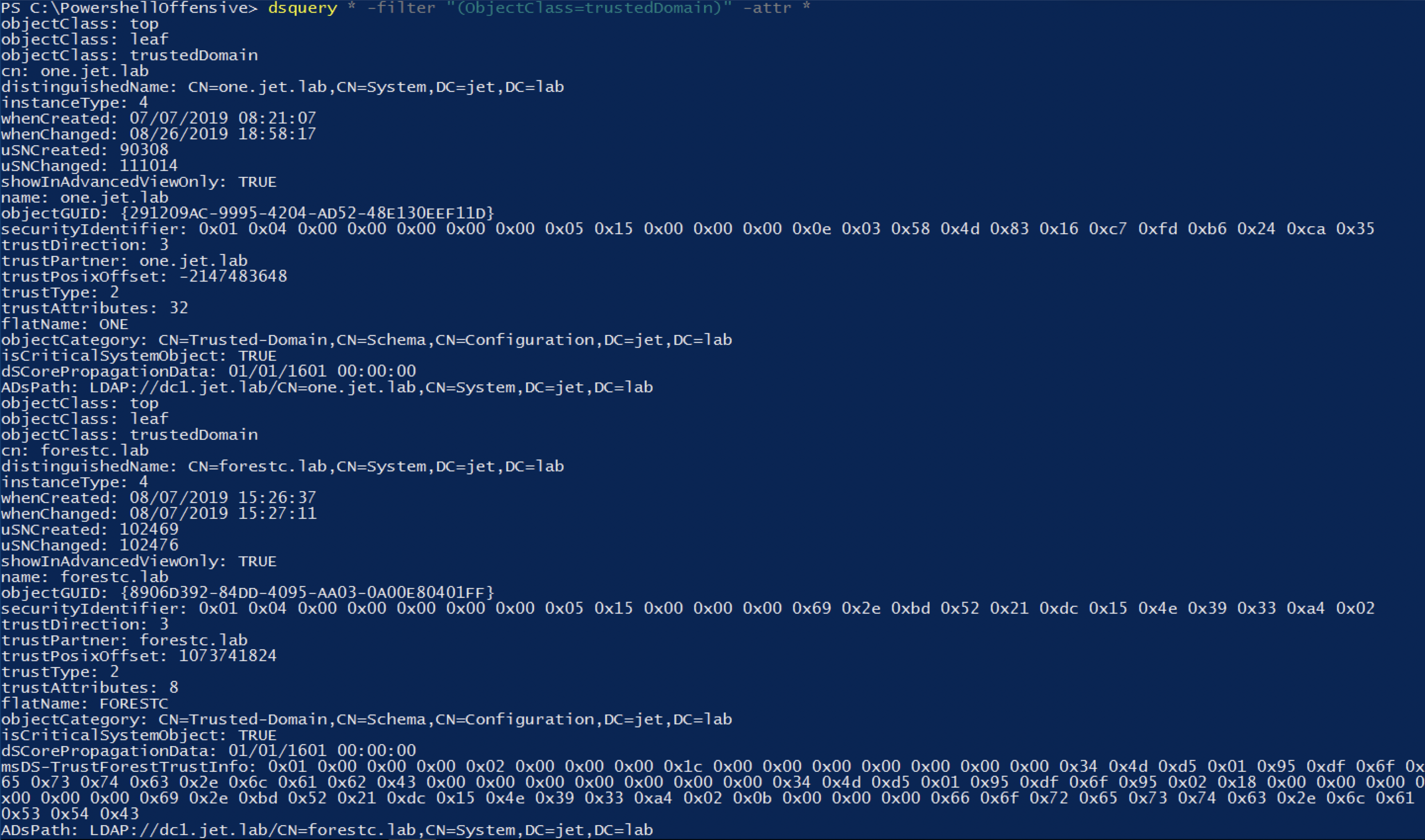 Атаки на трасты между доменами - 10 Атаки на трасты между доменами - 10
