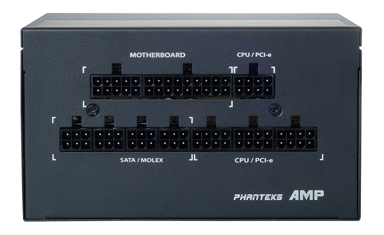 Блоки питания Phanteks AMP Series используют модульную систему кабелей