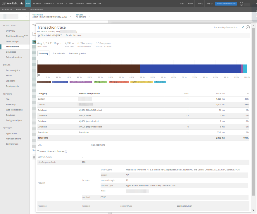 Не New Relic’ом одним: взгляд на Datadog и Atatus - 8