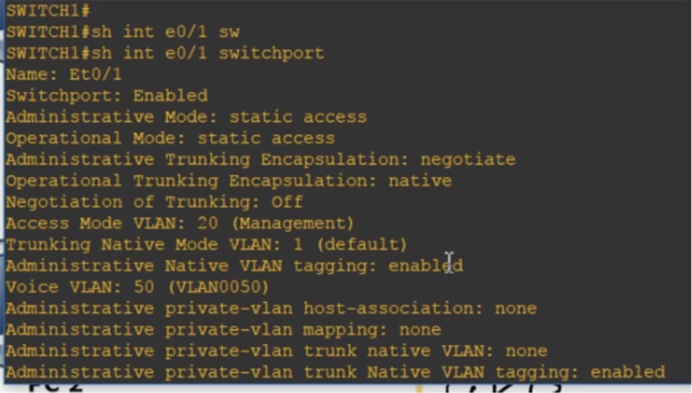 Тренинг Cisco 200-125 CCNA v3.0. День 34. Расширенная концепция VLAN - 20