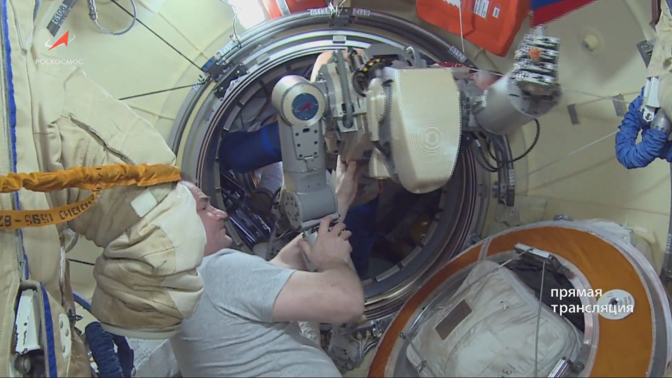 Робот FEDOR вернулся с МКС на Землю - 10